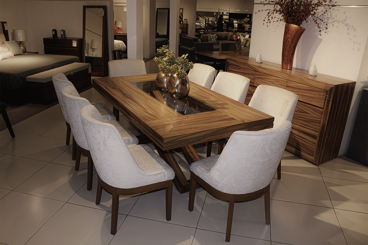 Comedor Elegance completo 8 sillas